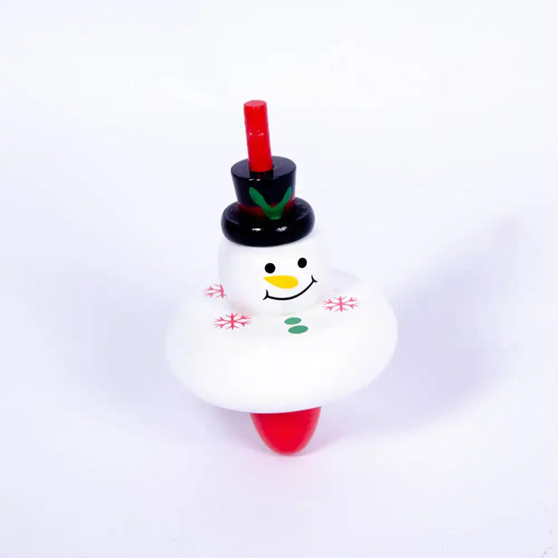 Wooden Christmas Spin Top Christmas 2024