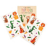 Colourful Creatures Temporary Tattoos Kids Party