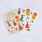 Colourful Creatures Temporary Tattoos