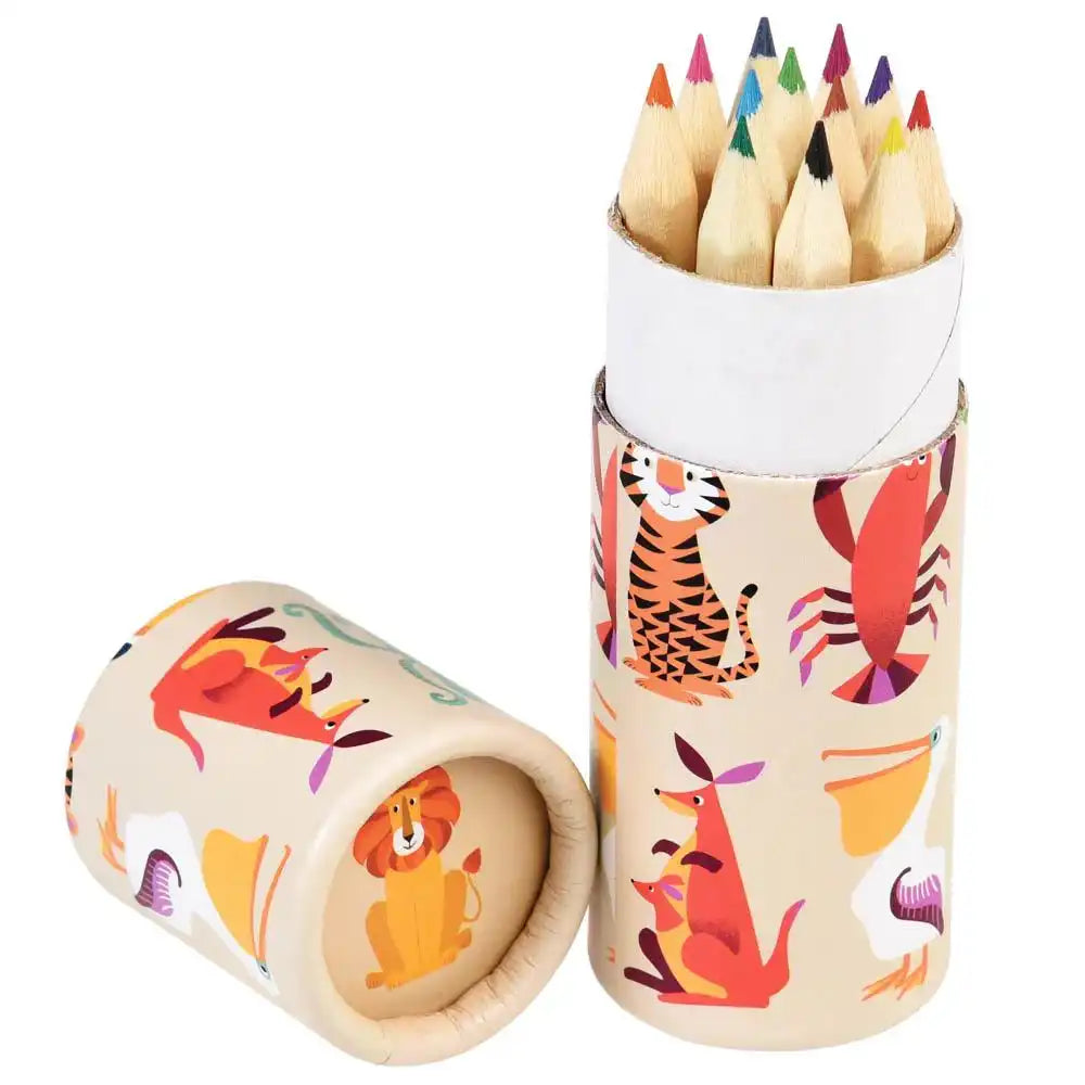 Colourful Creatures Colouring Pencils Kids Party