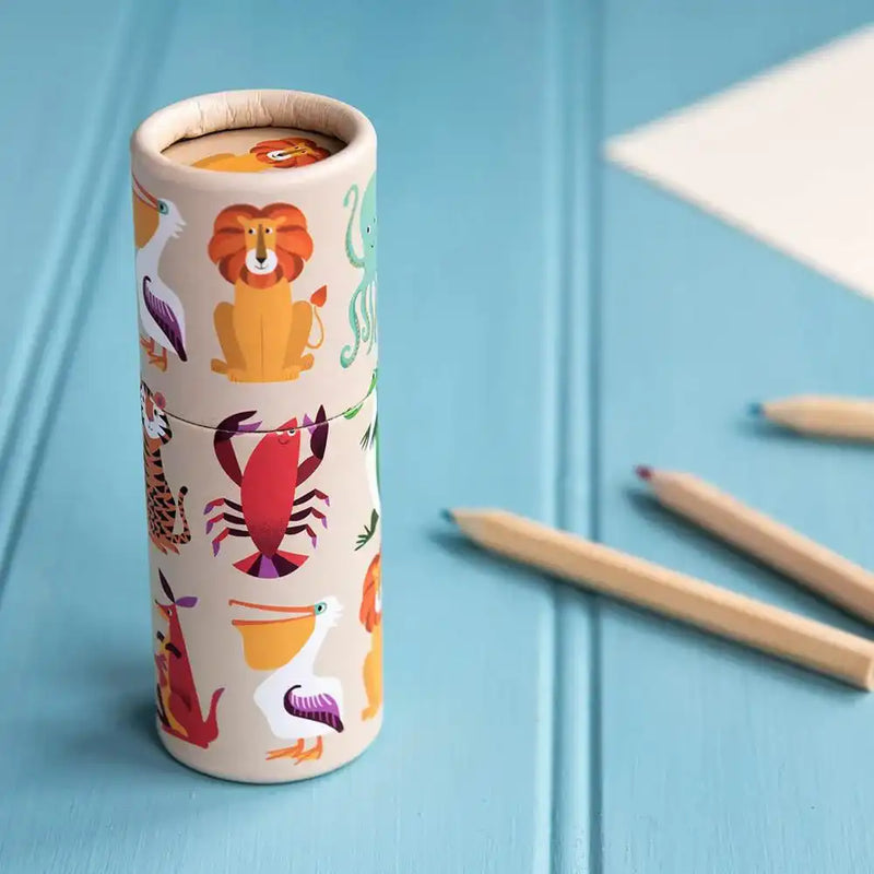 Colourful Creatures Colouring Pencils Kids Party