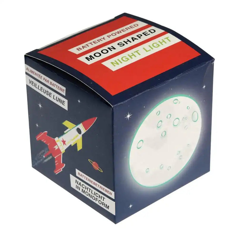 Space Age Moon Night Light Kids Party