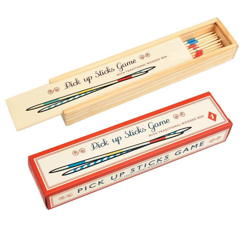 Wooden Pick Up Sticks Game Kids Party