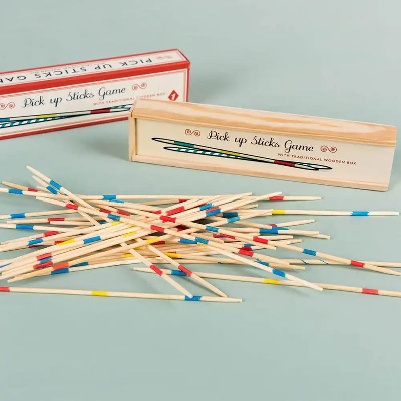 Wooden Pick Up Sticks Game Kids Party