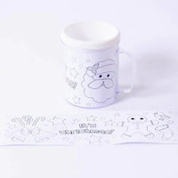 Christmas Colouring Mug Christmas 2024