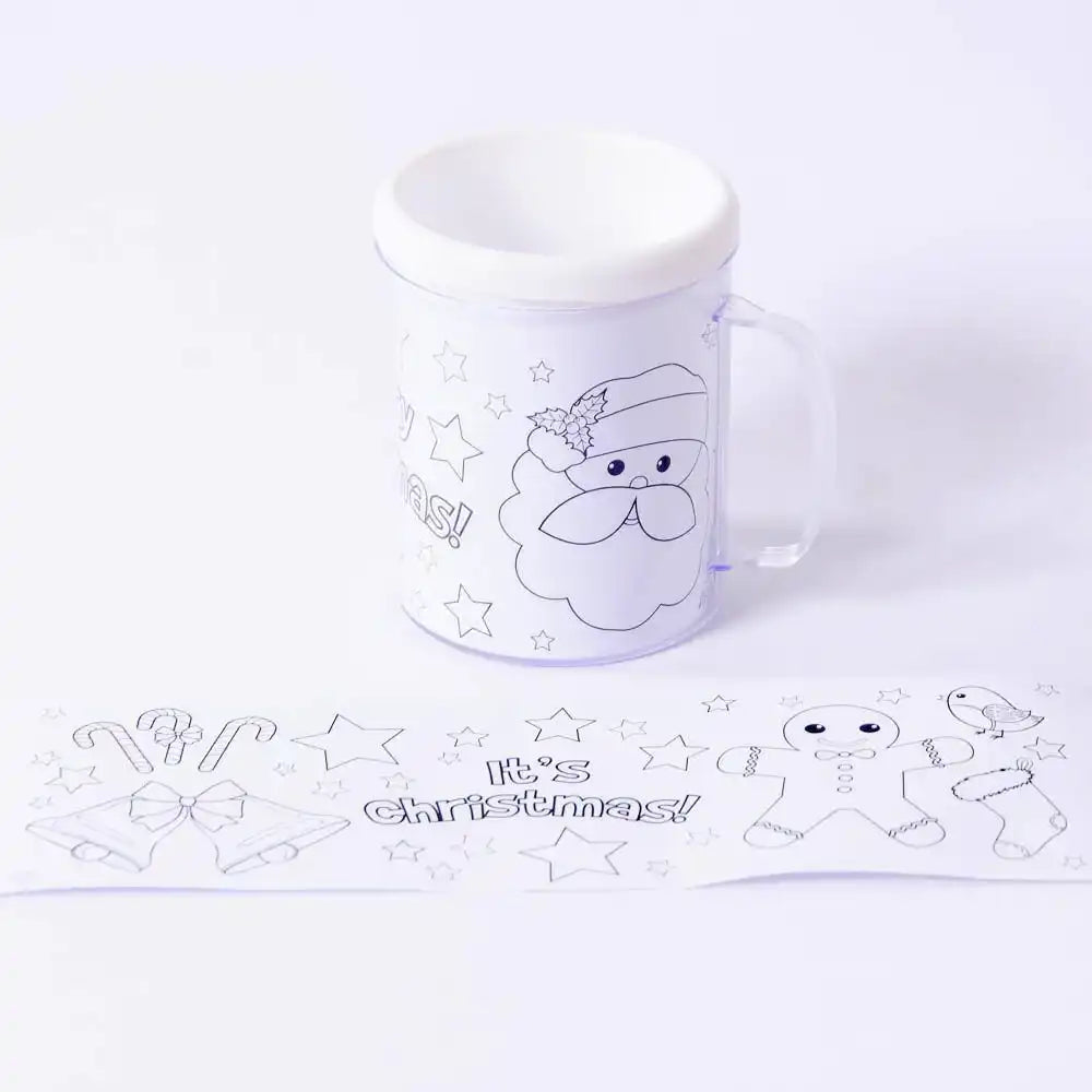 Christmas Colouring Mug Christmas 2024