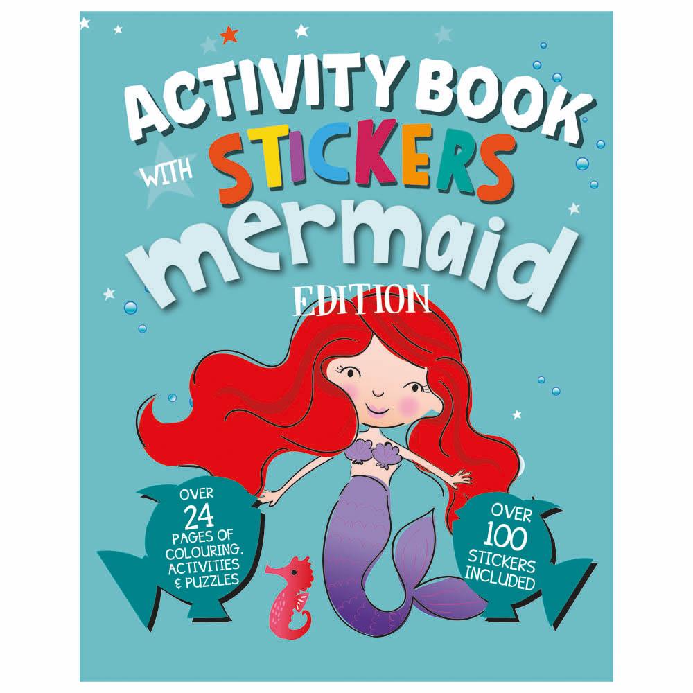 Mermaid Activity Book & Stickers Mermaid
