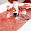 Red Glitter Table Runner (1.8m) Christmas