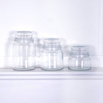 Retro Glass Sweetie Jar Small