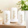 Communion Candle With Cross First Communion