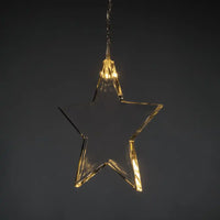 LED Star Curtain Set (x8) Christmas
