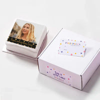 Personalised Gift Cake - Gold Glitter Personalised Cake