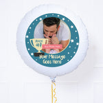 Personalised Photo Balloon - You’re Number 1: Blue