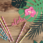 Aloha Table Confetti Decorations (x6)