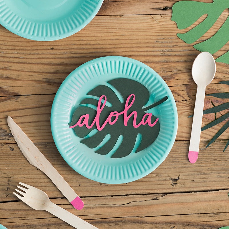 Aloha Table Confetti Decorations (x6)