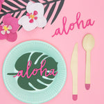 Aloha Table Confetti Decorations (x6)