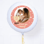 Personalised Photo Balloon - You’re Number 1: Pink