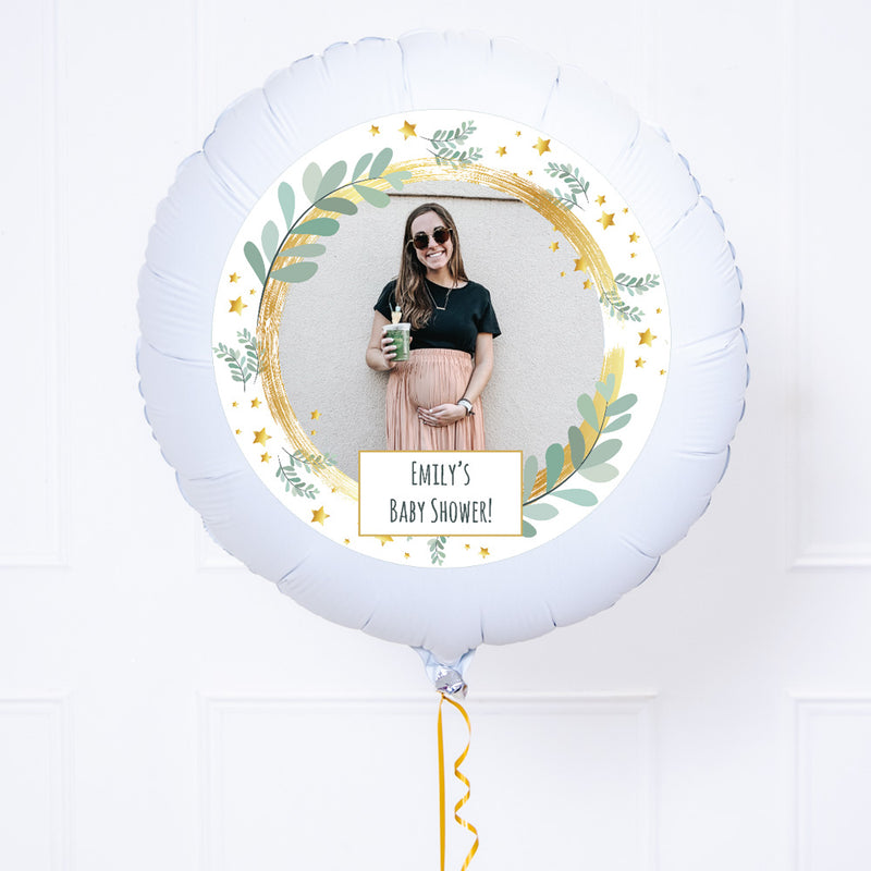 Personalised Photo Balloon – Botanical