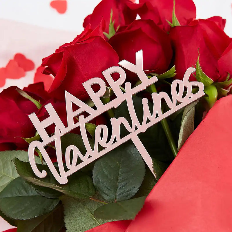 Happy Valentines Bouquet Decoration Valentine's Day