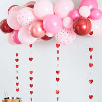 Balloon Arch Kit - Red, Rose Gold and Pink Valentine's Day