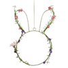 Spring Foliage Wire Bunny Decoration Easter