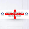 England Personalised Party Banner Yes Personalised Banner