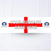 England Personalised Party Banner Yes Personalised Banner