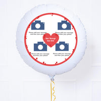 Personalised Photo Balloon – Love Memories Multi Photo Personalised Balloons