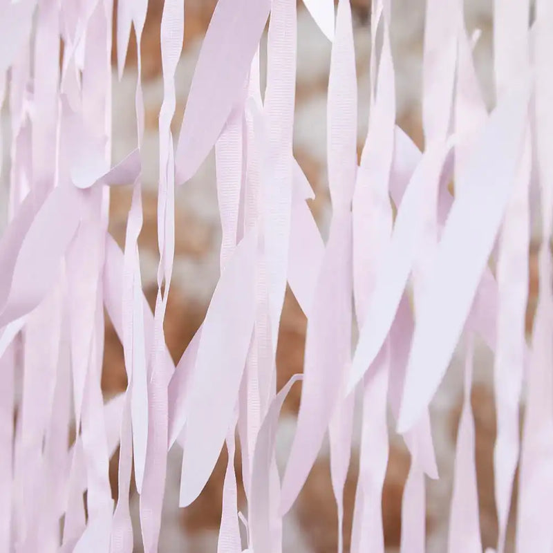 Ruscus Leaf Backdrop - Blush Summer