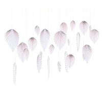 Leaf Fans Backdrop - Blush Summer