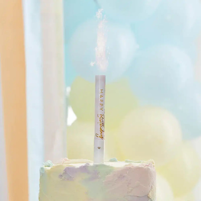 Musical Cake Fountain - Pink Marble Party Pieces