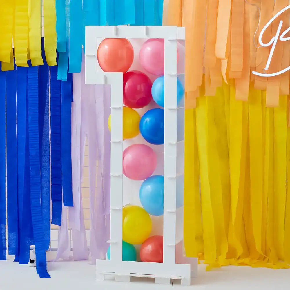 Balloon Mosaic Number Stand 1 General Party