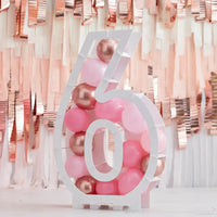 Balloon Mosaic Number Stand 6 General Party