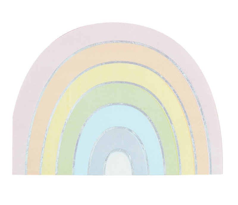 Pastel Rainbow Napkins (x16)