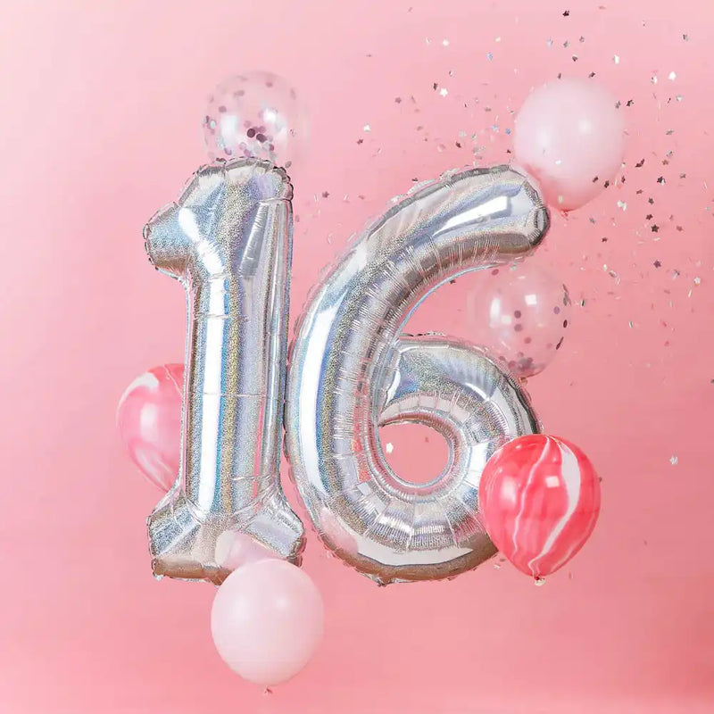 Balloon Bundle - 16th Birthday Personalised Balloons