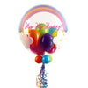 Personalised Bubble Balloon in a Box - Rainbow Clouds Personalised Balloons
