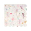 Fairy Garden Paper Napkins (x16) Kids Party