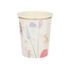 Fairy Garden Paper Cups (x8) Kids Party