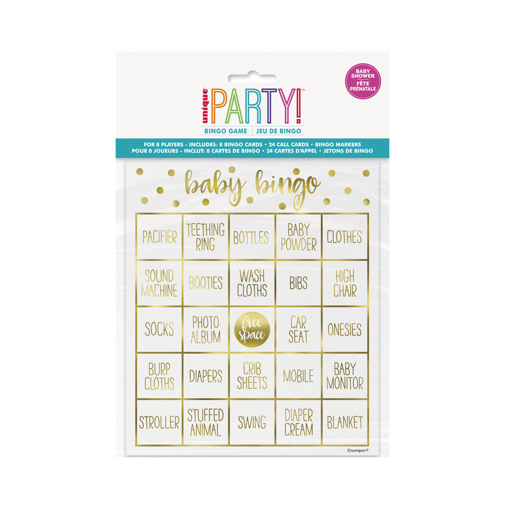 Baby Shower Bingo Baby Shower