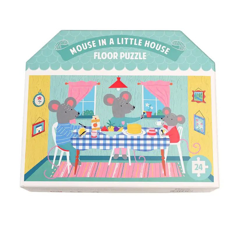 Mouse in a House Floor Puzzle Kids Party