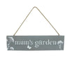 Wooden Grey Mums Garden Plaque Mother's Day