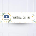 Rose Garden Personalised Party Banner