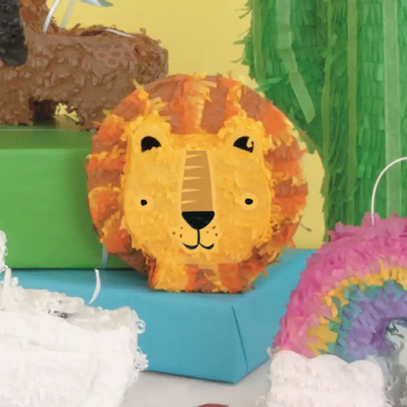 Mini Favour Pinata Lion Kids Party