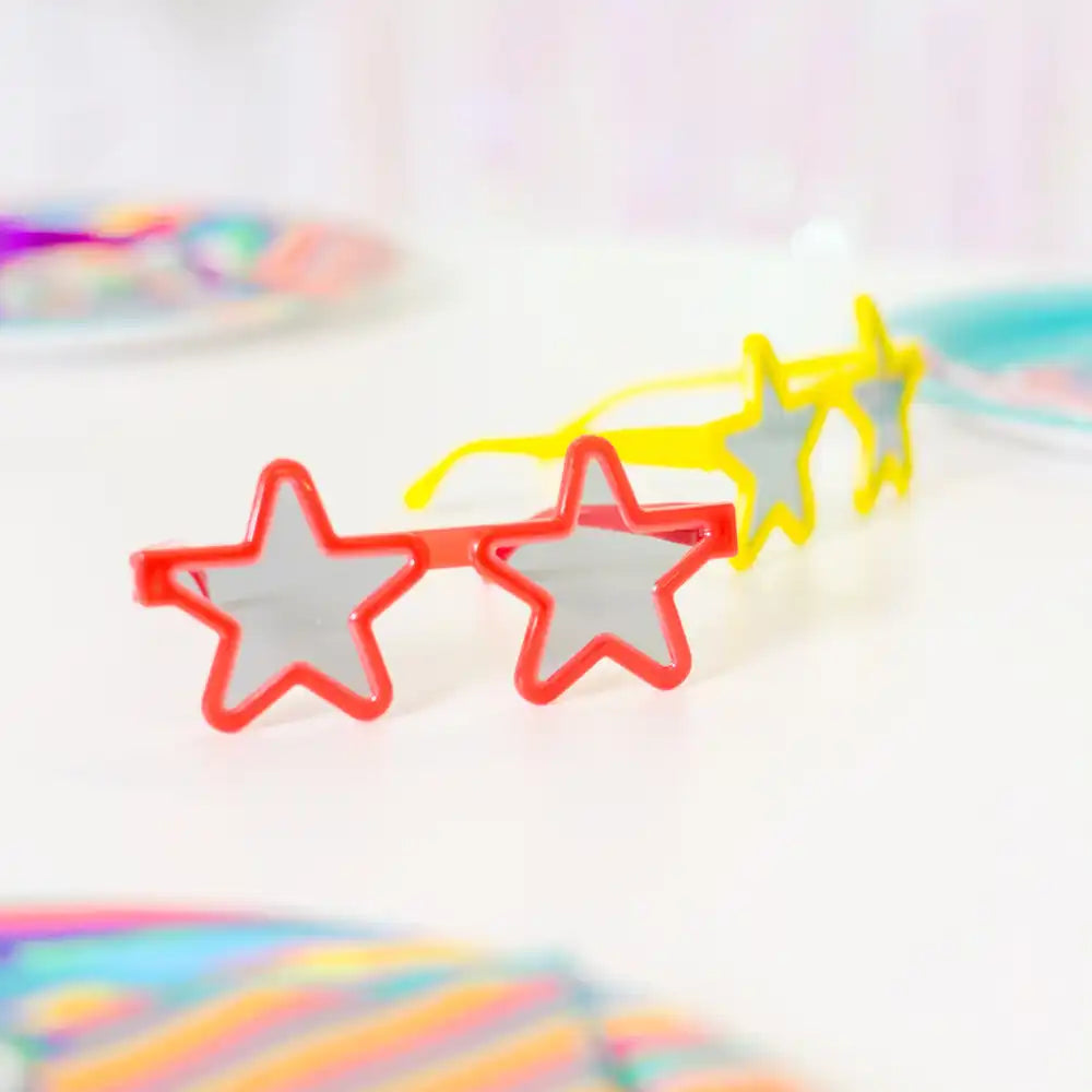Star Glasses (x4) Kids Party