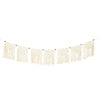 Boho Cream Cotton Macrame Garland Summer