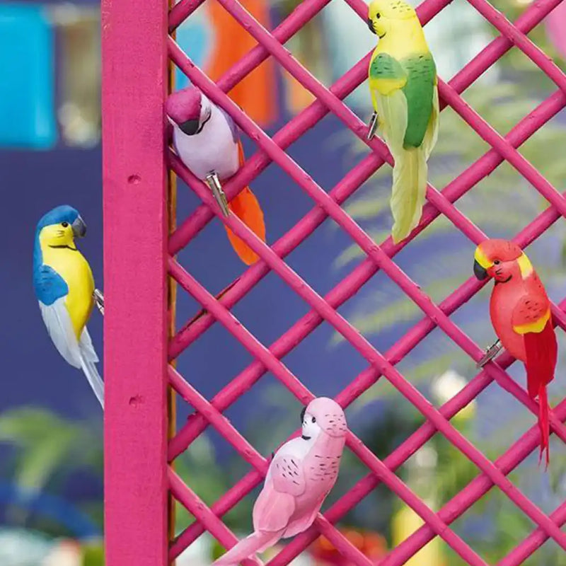 Tropical - Parrot Clip On Decorations Summer