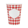 Gingham Paper Party Cups (x10) Summer