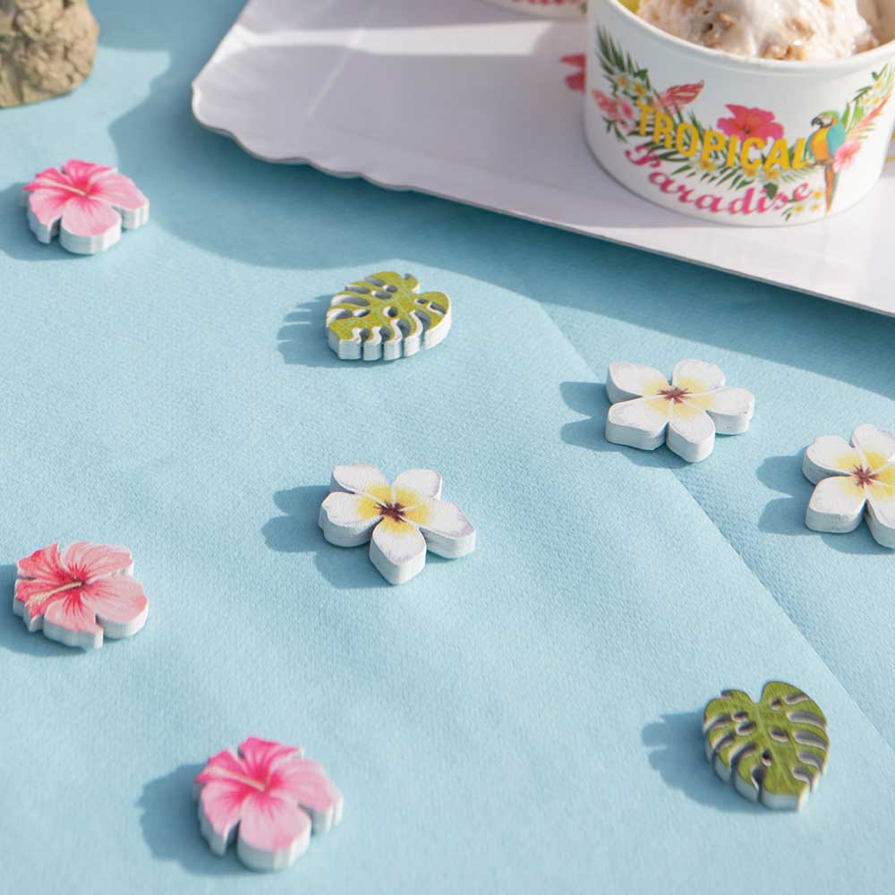 Tropical Wooden Scatter Tropical