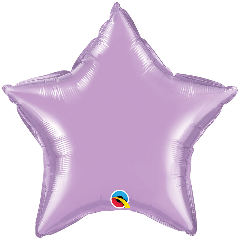 Star Foil Balloon - Lavender