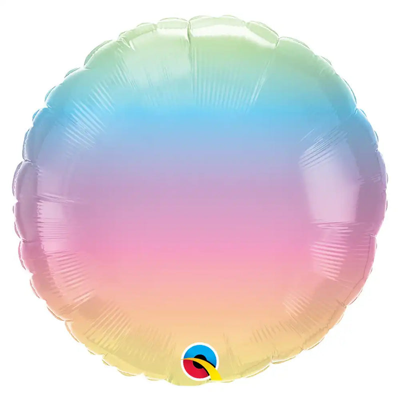 Pastel Ombre Foil Balloon Everyday